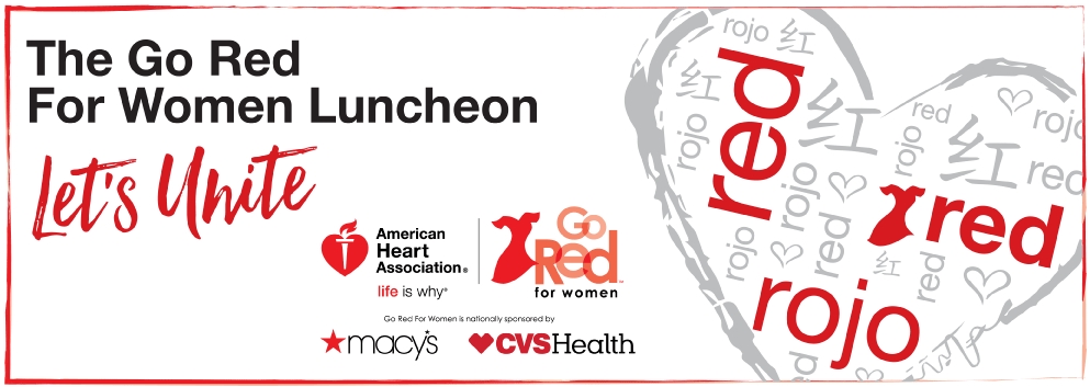 Let's Unite, The Go Red for Women Luncheon